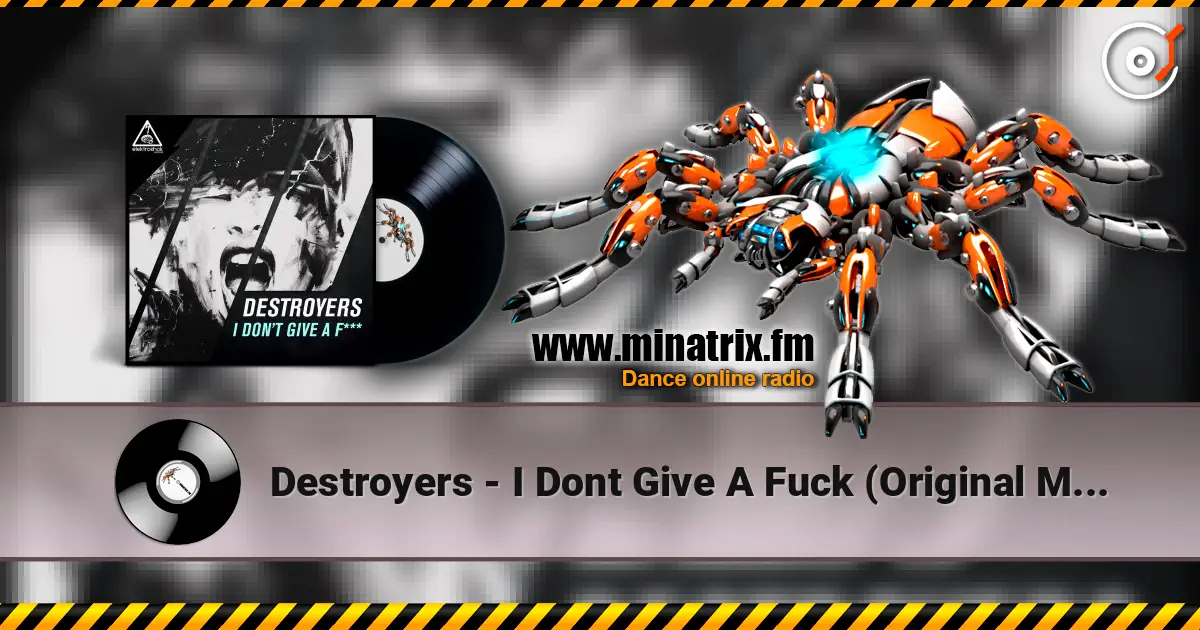 Destroyers - I Dont Give A Fuck (Original Mix) listen online in high quality | Minatrix.FM