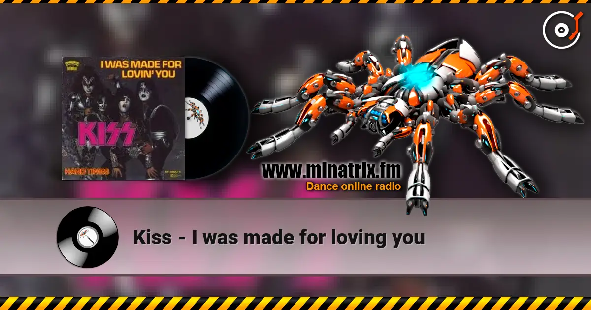 Kiss - I was made for loving you listen online in high quality | Minatrix.FM