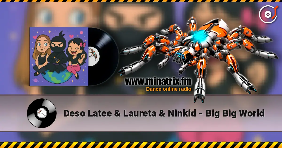 Deso Latee & Laureta & Ninkid - Big Big World listen online in high quality | Minatrix.FM
