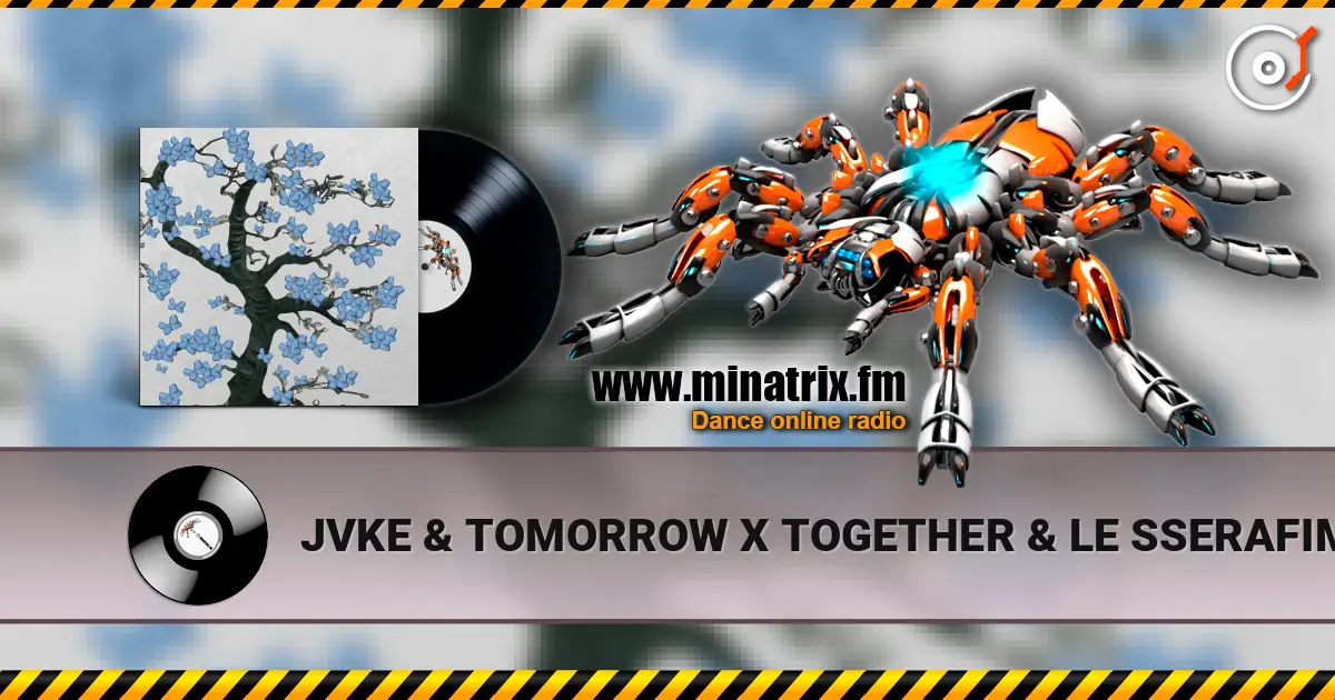 JVKE & TOMORROW X TOGETHER & LE SSERAFIM - Butterflies listen online in high quality | Minatrix.FM