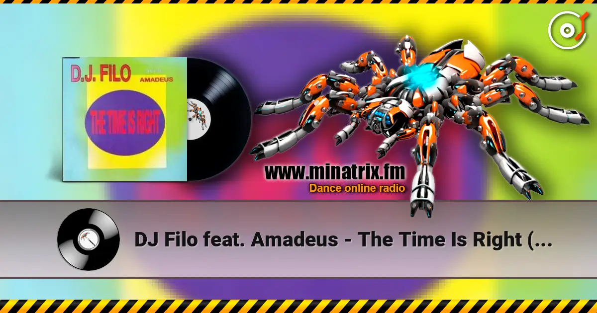 DJ Filo feat. Amadeus - The Time Is Right (Radio) listen online in high quality | Minatrix.FM
