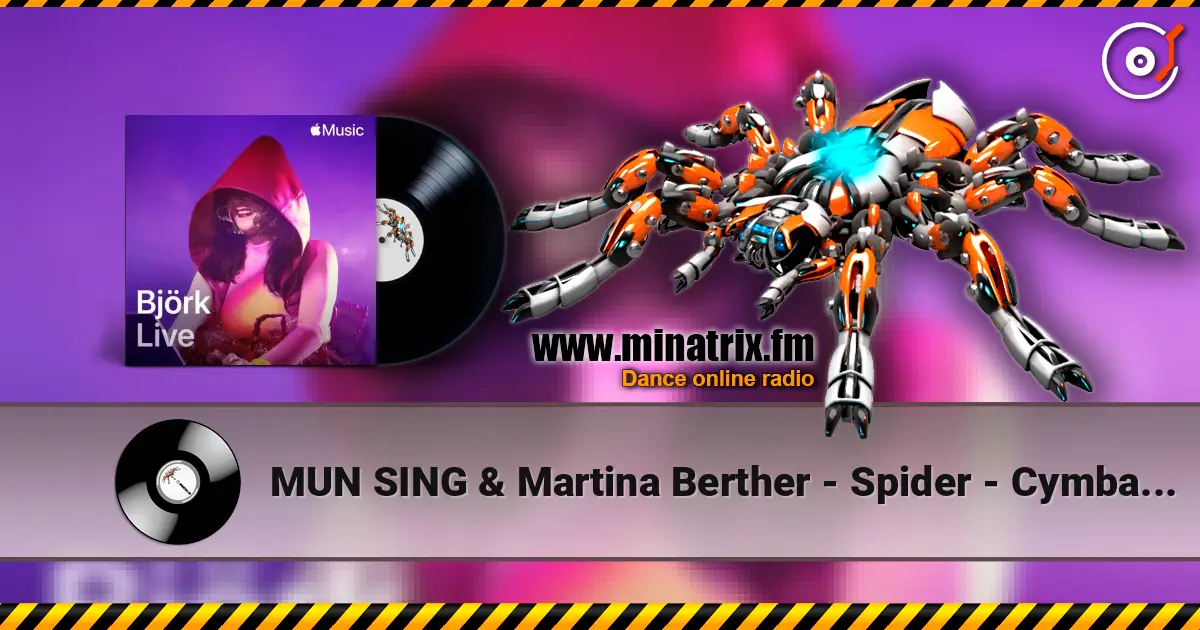 MUN SING & Martina Berther - Spider - Cymbal (Mixed) listen online in high quality | Minatrix.FM