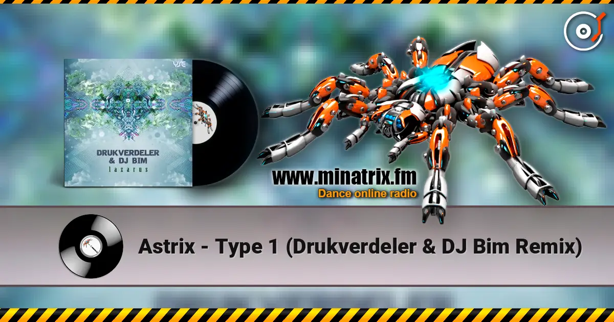 Astrix - Type 1 (Drukverdeler & DJ Bim Remix) listen online in high quality | Minatrix.FM