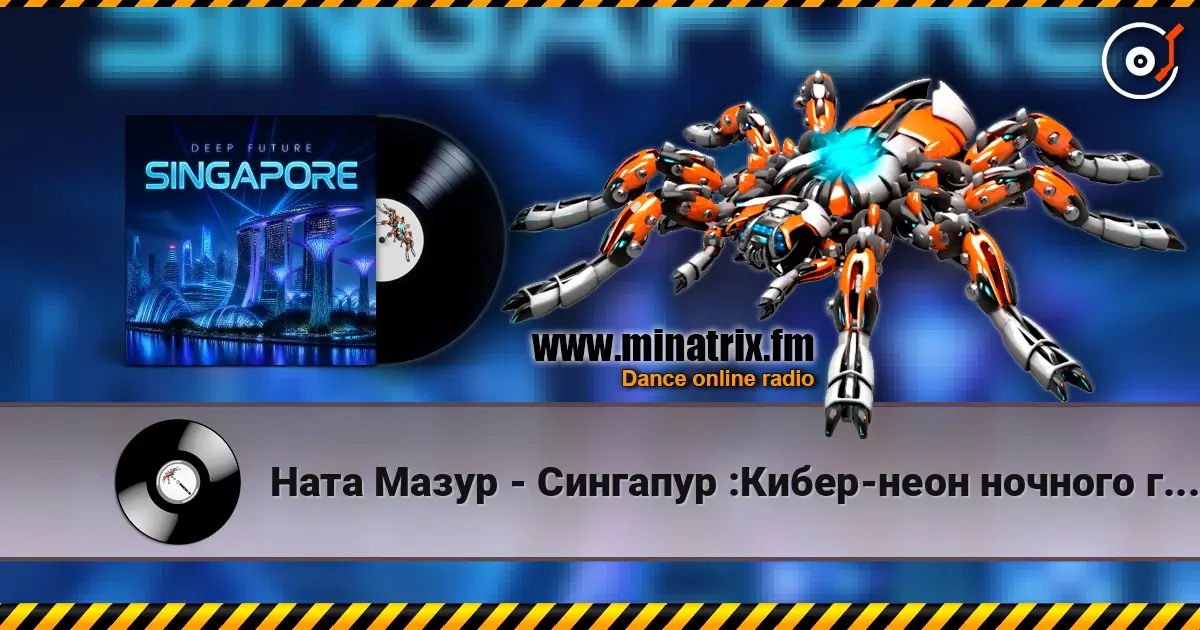 Ната Мазур - Сингапур :Кибер-неон ночного города listen online in high quality | Minatrix.FM