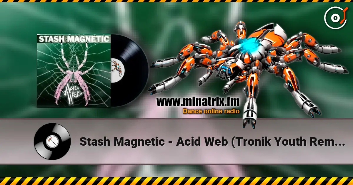 Stash Magnetic - Acid Web (Tronik Youth Remix) listen online in high quality | Minatrix.FM