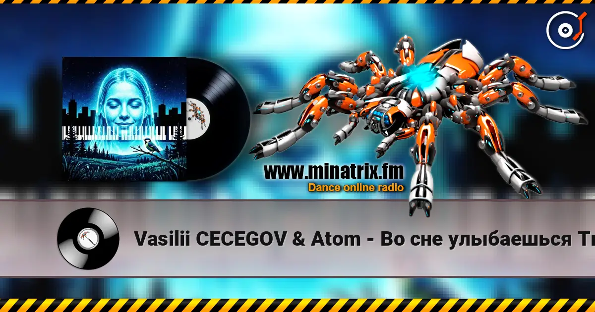 Vasilii CECEGOV & Atom - Во сне улыбаешься Ты listen online in high quality | Minatrix.FM