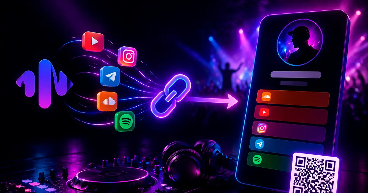 New Minatrix.FM Update: All Your Social Media in One Link